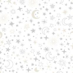 Goodnight Moon Cotton Fitted Crib Sheet -Lambs & Ivy goodnight moon swatch full