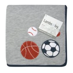 Hall Of Fame Baby Blanket -Lambs & Ivy hall of fame blanket pkg dtc