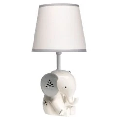 Happy Jungle Lamp With Shade & Bulb