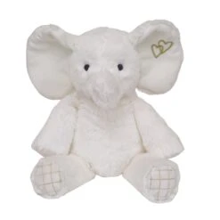 Signature Jamboree Plush Elephant - Marshmallow