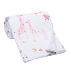 Jazzy Jungle Baby Blanket -Lambs & Ivy jazzy jungle blanket roll