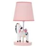 Jazzy Jungle Lamp With Shade & Bulb -Lambs & Ivy jazzy jungle lamp