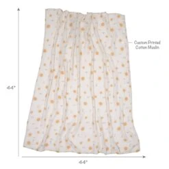 Jungle Adventure Cotton Muslin Swaddle Blankets -Lambs & Ivy jungle adventure swaddle a callout