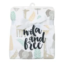 Jungle Friends Baby Blanket -Lambs & Ivy jungle friends blanket pkg 2024