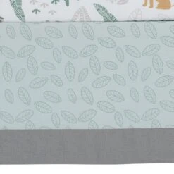 Jungle Friends 5-Piece Crib Bedding Set -Lambs & Ivy jungle friends crib skirt