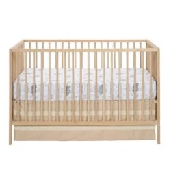 Jungle Story Cotton Fitted Crib Sheet -Lambs & Ivy jungle story crib