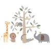 Jungle Story Wall Decals -Lambs & Ivy jungle story wall decal