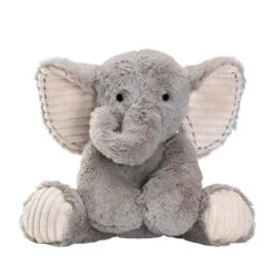 Blanket & Plush Baby Gift Set - Gray Elephant -Lambs & Ivy jungle 20safari plush a