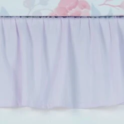 Lavender Floral 3-Piece Crib Bedding Set -Lambs & Ivy lavender floral crib skirt