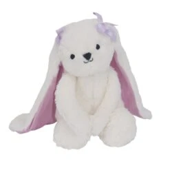 Lavender Woods Plush Bunny - Sasha -Lambs & Ivy lavender woods plush b