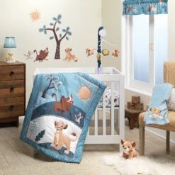 Lion King Adventure 3-Piece Mini Crib Bedding Set