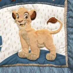 Lion King Adventure 3-Piece Baby Crib Bedding Set -Lambs & Ivy lion king adventure quilt detailf w