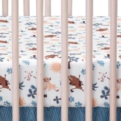 Lion King Adventure Fitted Crib Sheet -Lambs & Ivy lion king adventure sheet crib w