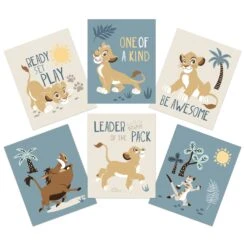 Lion King Unframed Wall Art