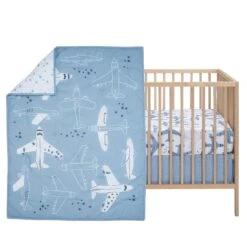 Lambs & Ivy -Lambs & Ivy little aviator 3pc set crib