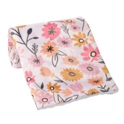 Little Garden Baby Blanket -Lambs & Ivy little garden blanket roll