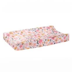 Little Garden Changing Pad Cover -Lambs & Ivy little garden cpc option