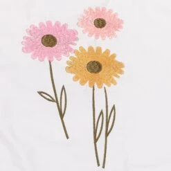 Little Garden 3-Piece Crib Bedding Set -Lambs & Ivy little garden quilt detail b