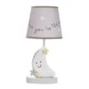 Little Star Lamp With Shade And Bulb -Lambs & Ivy little star lamp