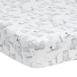 Luna 4-Piece Crib Bedding Set -Lambs & Ivy luna sheet a