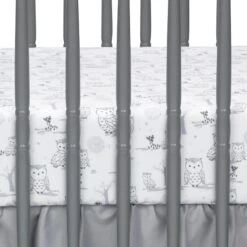 Luna 4-Piece Crib Bedding Set -Lambs & Ivy luna sheet a crib