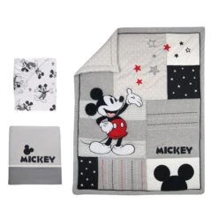 Magical Mickey Mouse 3-Piece Crib Bedding Set -Lambs & Ivy magical mickey mouse 3pc set
