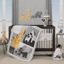 Me & Mama Nursery Lamp With Shade & Bulb -Lambs & Ivy me 20and 20mama room