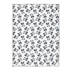 MICKEY MOUSE Baby Blanket - Allover -Lambs & Ivy mickey allover blanket full