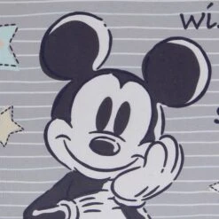 Mickey Mouse Foldable Storage Basket -Lambs & Ivy mickey foldable storage detail