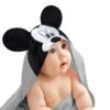 Mickey Mouse Hooded Bath Towel -Lambs & Ivy mickey hooded towel lifestyle