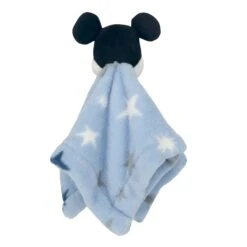 Mickey Mouse Stars Security Blanket Lovey -Lambs & Ivy mickey stars lovey back