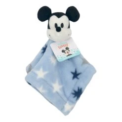 Mickey Mouse Stars Security Blanket Lovey -Lambs & Ivy mickey stars lovey pkg