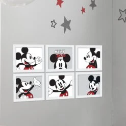 Mickey Mouse Unframed Wall Art -Lambs & Ivy mickey unframed art lifestyle