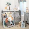 Mighty Jungle 3-Piece Crib Bedding Set -Lambs & Ivy mighty jungle room