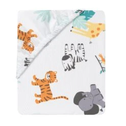 Mighty Jungle 3-Piece Crib Bedding Set -Lambs & Ivy mighty jungle sheet fold 4117654c c950 4ae1 971e 0f507643a307