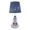 Milky Way Lamp With Shade & Bulb -Lambs & Ivy milky 20way lamp