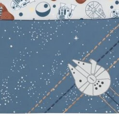 Star Wars Millennium Falcon 3-Piece Crib Bedding Set -Lambs & Ivy millennium falcon crib skirt