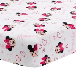 Minnie Mouse Love 3-Piece Crib Bedding Set -Lambs & Ivy minnie mouse love sheet