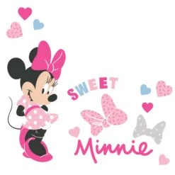 Minnie Mouse Love Wall Decals