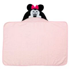 Minnie Mouse Hooded Bath Towel -Lambs & Ivy minnie hooded towel