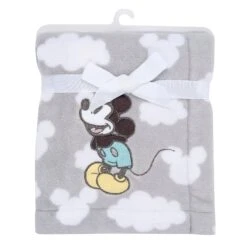 Moonlight Mickey Baby Blanket -Lambs & Ivy moonlight mickey blanket pkg