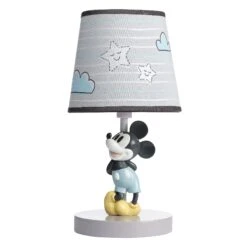 Moonlight Mickey Lamp With Shade & Bulb