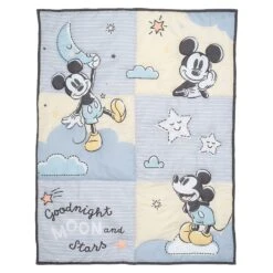 Moonlight Mickey 3-Piece Crib Bedding Set -Lambs & Ivy moonlight mickey quilt
