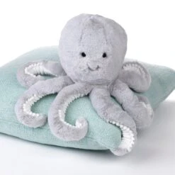 Ocean Blue Plush Octopus - Inky -Lambs & Ivy ocean 20blue plush option