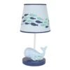 Oceania Lamp With Shade & Bulb -Lambs & Ivy oceania lamp a