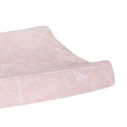 Petals Changing Pad Cover -Lambs & Ivy petals cpc detaila