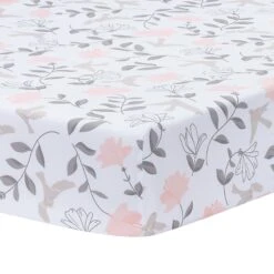 Petals 3-Piece Crib Bedding Set -Lambs & Ivy petals sheet 8dd70bd6 a3df 4776 aa07 1551ad244947