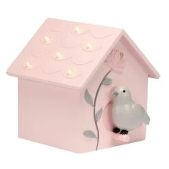 Petals Table Top Lamp -Lambs & Ivy petals table top light on c