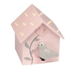 Petals Table Top Lamp -Lambs & Ivy petals table top light on d