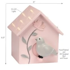 Petals Table Top Lamp -Lambs & Ivy petals table top light callouts